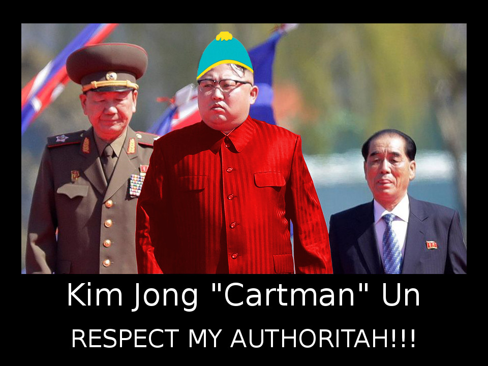 Kim Jong Cartman, Respect My Authoritah